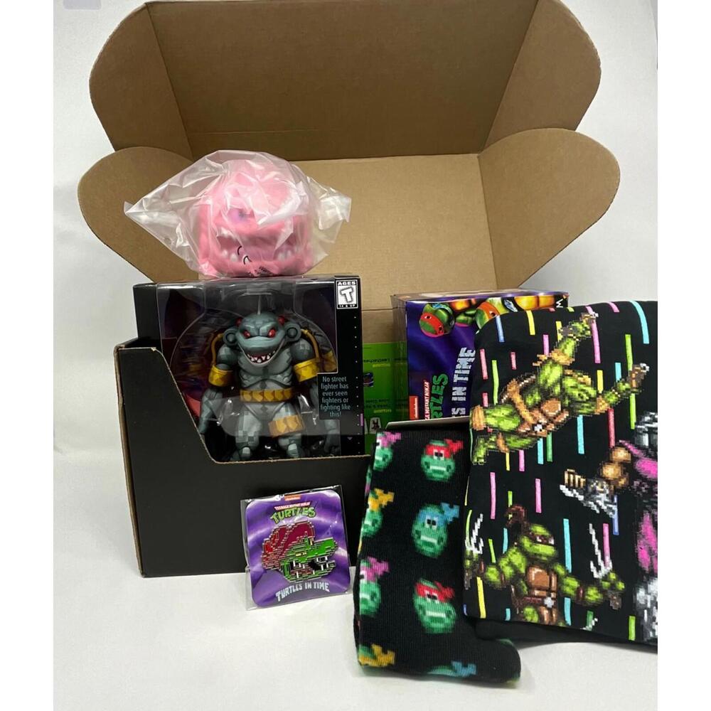 NECA Loot Crate TMNT Armaggon Arcade FULL BOX - Size L‎